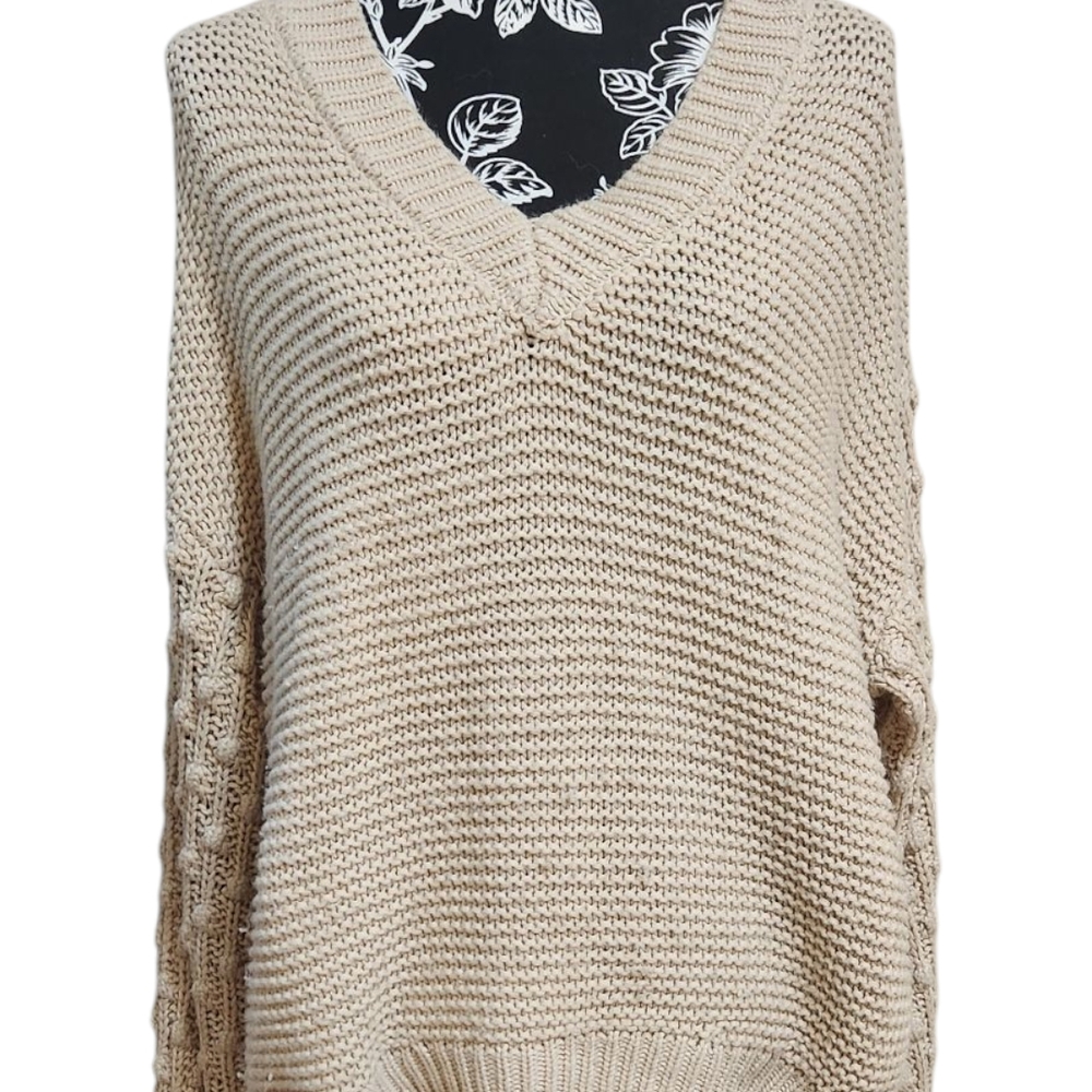 Blu Pepper Button Back Knit Sweater - image 3